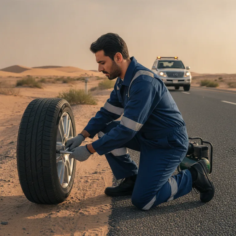 Roadside Assistance service in Ajman